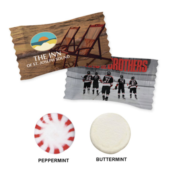 Individually Wrapped Mints Full Color - IslaPRomo.com
