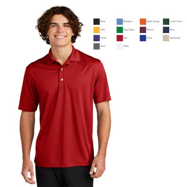 Performance Mesh Jr. Polo - Dru Stripe