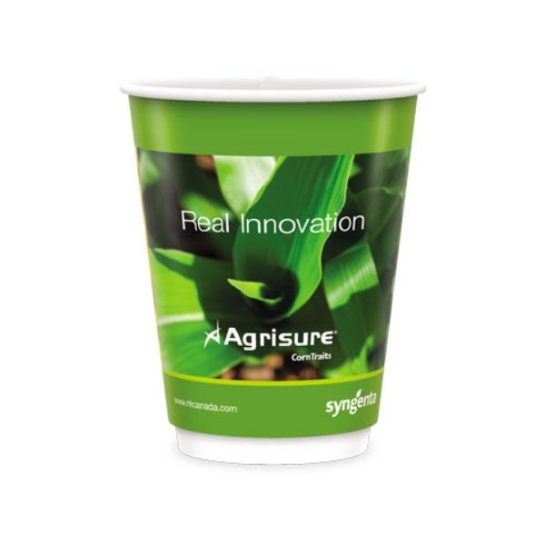 12oz Double Wall Recycled Paper Cups - IslaPRomo.com